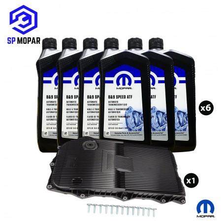 6 علب زيت قير 8 سرعات + كرتير القير