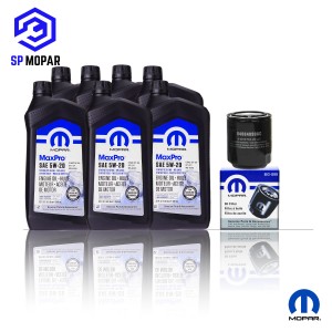 7 علب زيت موبار 2005-2024 5W20+ فلتر زيت